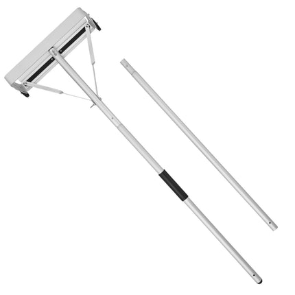 Roof Snow Rake, 18.5-In Aluminum Blade, Telescoping, Wheels