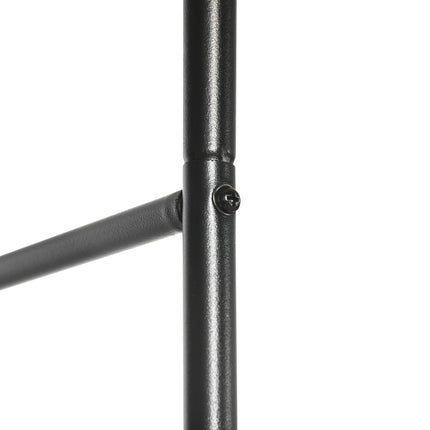 Rožių Arka, Metalinė Arka, Sodo Arka, Vijokliniai Augalai, Juoda, 140 X 40 X 240 Cm