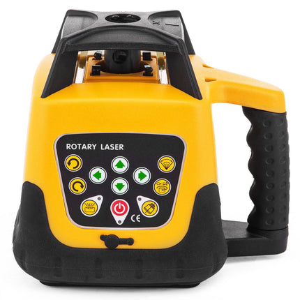 Rotary Laser Level, Green Beam, 500 m Range, Remote