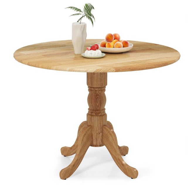 Round Dining Table, Rubber Wood, 40-Inch, Seats 4