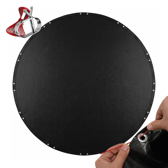 Round Pool Cover, UV-Resistant, 460–500 cm