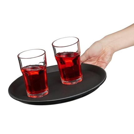 Apvalių serviravimo padėklų rinkinys, 5 vnt., 28 cm