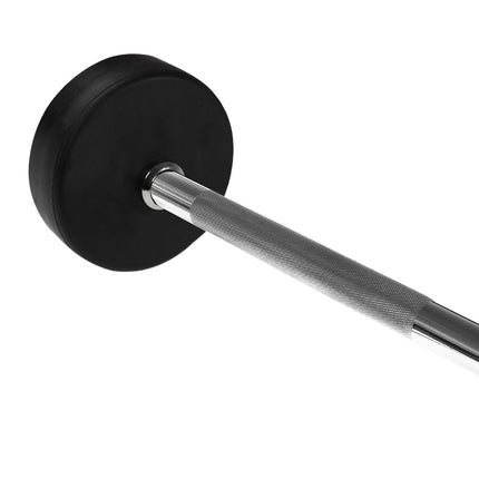 Rubber Coated Barbell, 50 kg, Gym Equipment