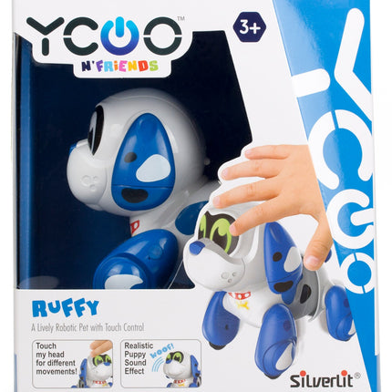Ruffy roboto žaislas su interaktyviomis funkcijomis ir nuotolinio valdymo pultu
