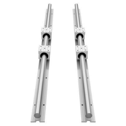SBR25 Linear Rail Kit, 2 x 1200 mm Rails, 4 Blocks