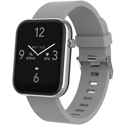 SW-182GR Bluetooth smartwatch with heart rate sensor, blood pressure and blood oxygen monitor