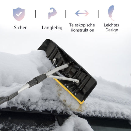 „Safstar“ aliumininis sniego grėblys, 6,4 m ilgio, su 39 cm dideliu peiliu