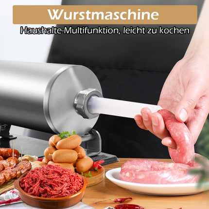 Dešrų kimšimo mašina, 4 kg talpa, nerūdijantis plienas