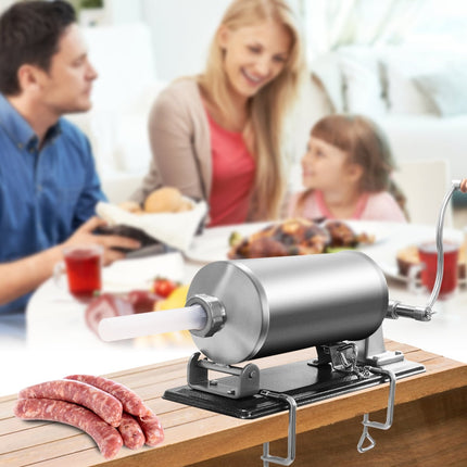 Dešrų kimšimo mašina, 4 kg talpa, nerūdijantis plienas
