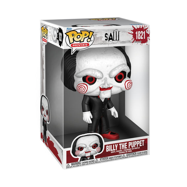 Pjūklo Bilis Funko Pop! Jumbo vinilo figūrėlė - kolekcinis žaislas