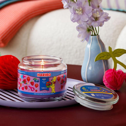 Kvapiųjų žvakių indelis, 300 g - Vaisių ir saldūs aromatai