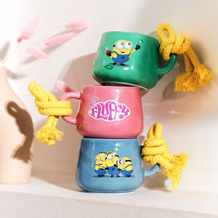 Kvapioji žvakė keraminiame puodelyje - Minions Design
