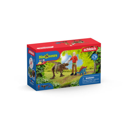 Schleicho dinozaurų Tyrannosaurus Rex ataka