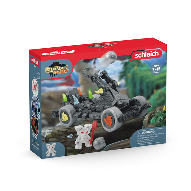 Schleich Eldrador katapulta su mini būtybe