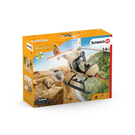 Schleich laukinės gamtos gyvūnų gelbėjimo sraigtasparnis
