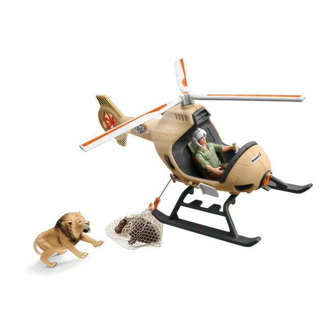Schleich laukinės gamtos gyvūnų gelbėjimo sraigtasparnis