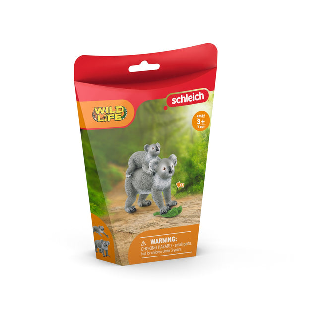 Schleich laukinės gamtos koala motina ir kūdikis