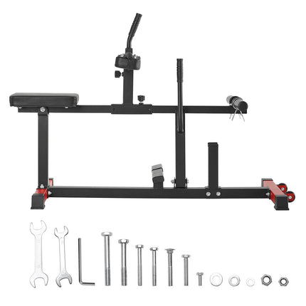 Seated Calf Raise Machine – 440 lb Capacity, Adjustable