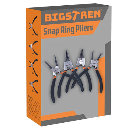 Seger žiedinės replės 4 vnt. Bigstren 22159