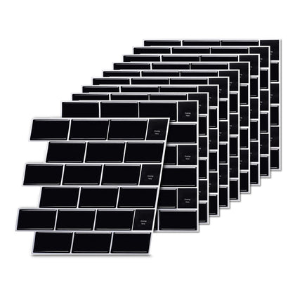 Lipnios 3D sienų plytelės, 30x30 cm, lengvai montuojamos