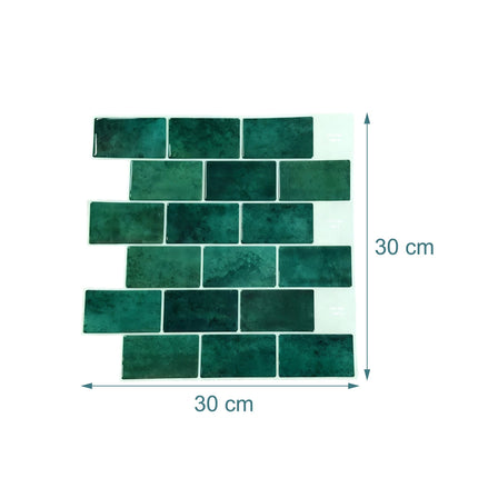 Lipnios 3D sienų plytelės, 30x30 cm, lengvai montuojamos