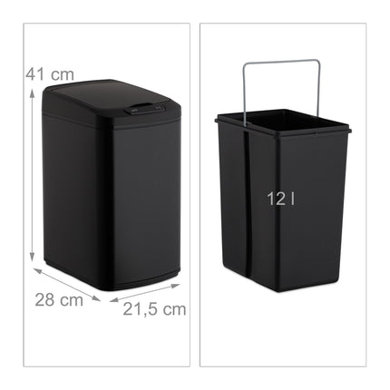 Sensorinių atliekų konteineris 12 l