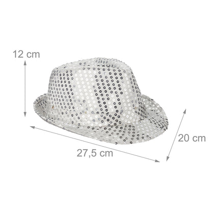 Blizgančių LED kepurių rinkinys, 2 vnt.