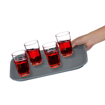3 pilkų serviravimo padėklų pakuotė