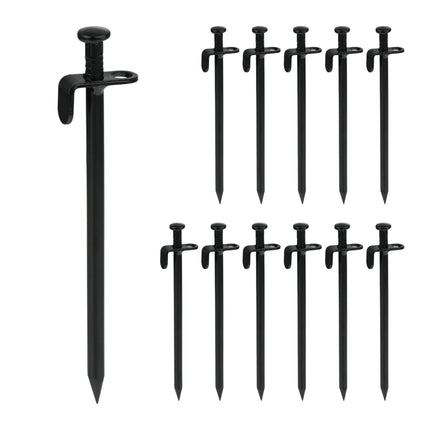 12 palapinės kuoliukų rinkinys