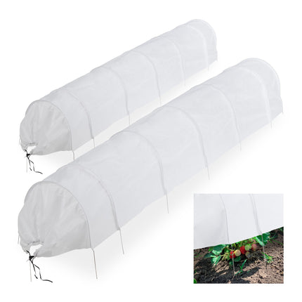 2 PVC auginimo tunelių rinkinys, 3,4 m