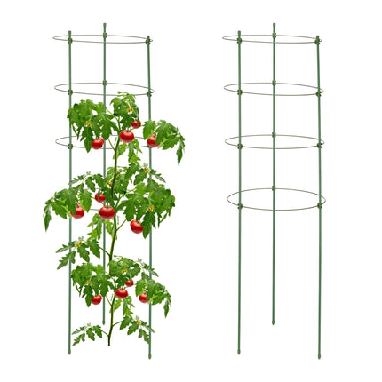 2 apvalių žalių grotelių rinkinys, 91 cm