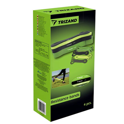 Mankštos juostų rinkinys - 4 vnt. Trizand 24305
