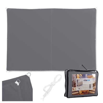 Shade Sail With Eyelets – Water-Repellent Polyester