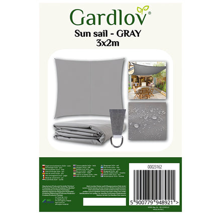 Pavėsinė 3x2m - pilka Gardlov 23162