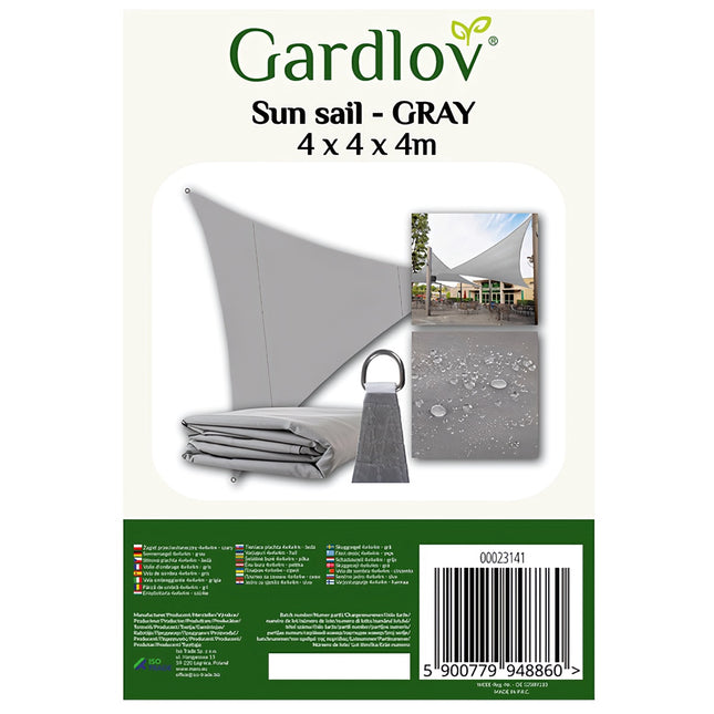 Pavėsinė 4x4x4m - pilka Gardlov 23141