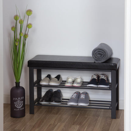 Batų suolas su paminkštinta sėdyne