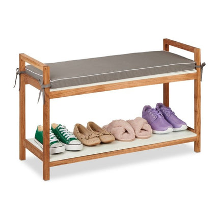 Batų suolas su minkšta sėdyne