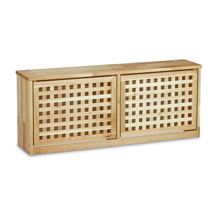Shoe cabinet walnut