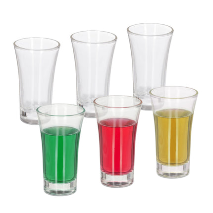 Šaukštinės stiklinės 6 vnt. rinkiniuose