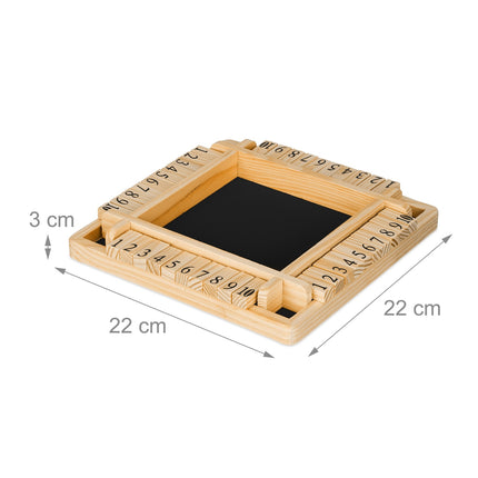 „Shut The Box“ 4 žaidėjams