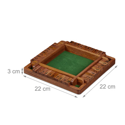„Shut The Box“ 4 žaidėjams