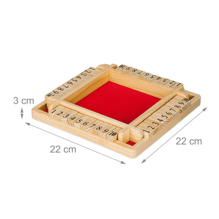 „Shut The Box“ 4 žaidėjams