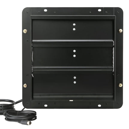 Shutter Exhaust Fan 14 In, 1024 CFM, Temp-Humidity Control
