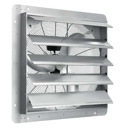 Shutter Exhaust Fan 24-Inch, 2892 CFM Wall Mount