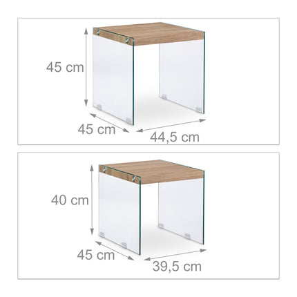 Šoniniai staliukai, 2 vnt. komplekte