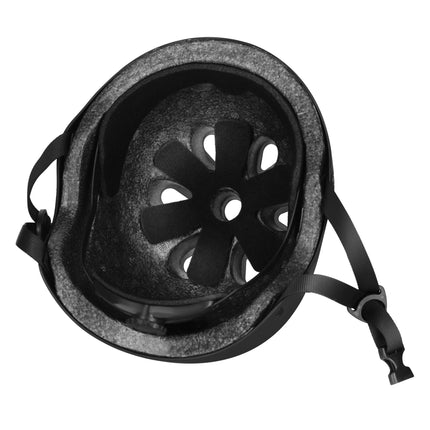 Riedlenčių šalmas, auksinis, M 55-58 cm, su ratukais, 11 ventiliacijos angų