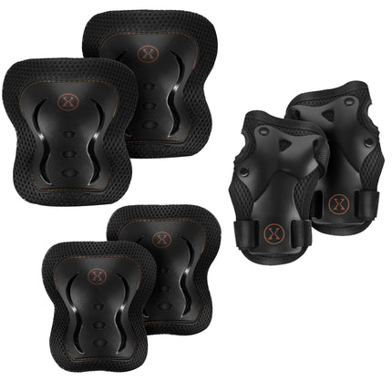 Skate Protective Gear Set – Wrist, Elbow, Knee Pads, M