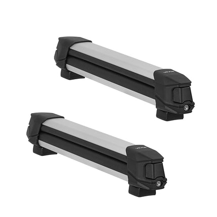 Ski and Snowboard Roof Rack, Lockable, 4 Skis or 2 Boards