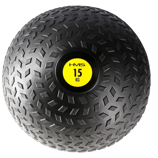 Slam Ball 15 kg - mankštos kamuolys jėgos lavinimui