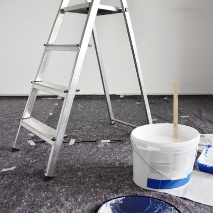 Neslystanti grindų apsauginė flisinė plėvelė, 1 x 25 m, 220 g/m²